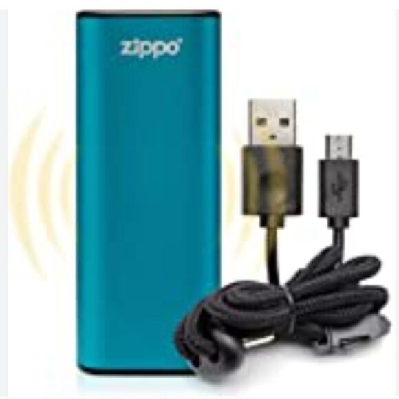 Zippo Blue HeatBank 6 Rechargeable Hand Warmer & Power Bank - Picture 1 of 12